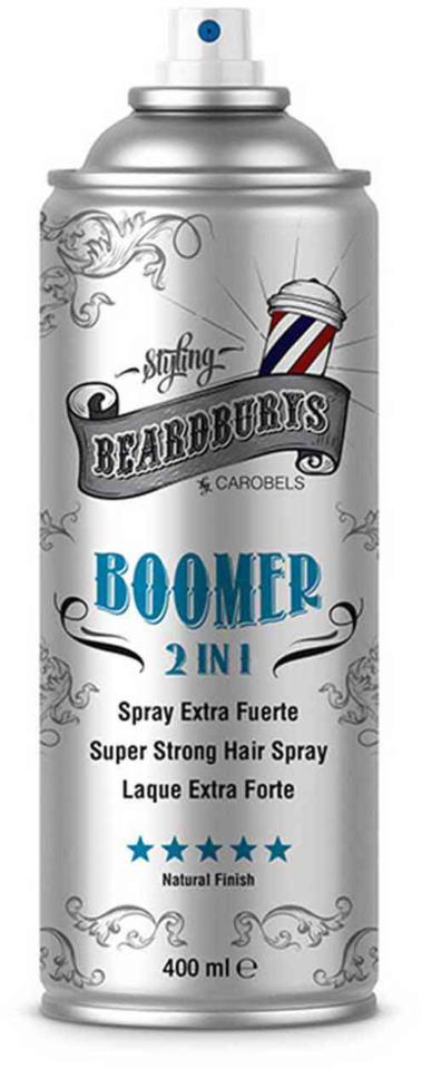 Beardburys Boomer 2 In 1 Hairspray 400 ml