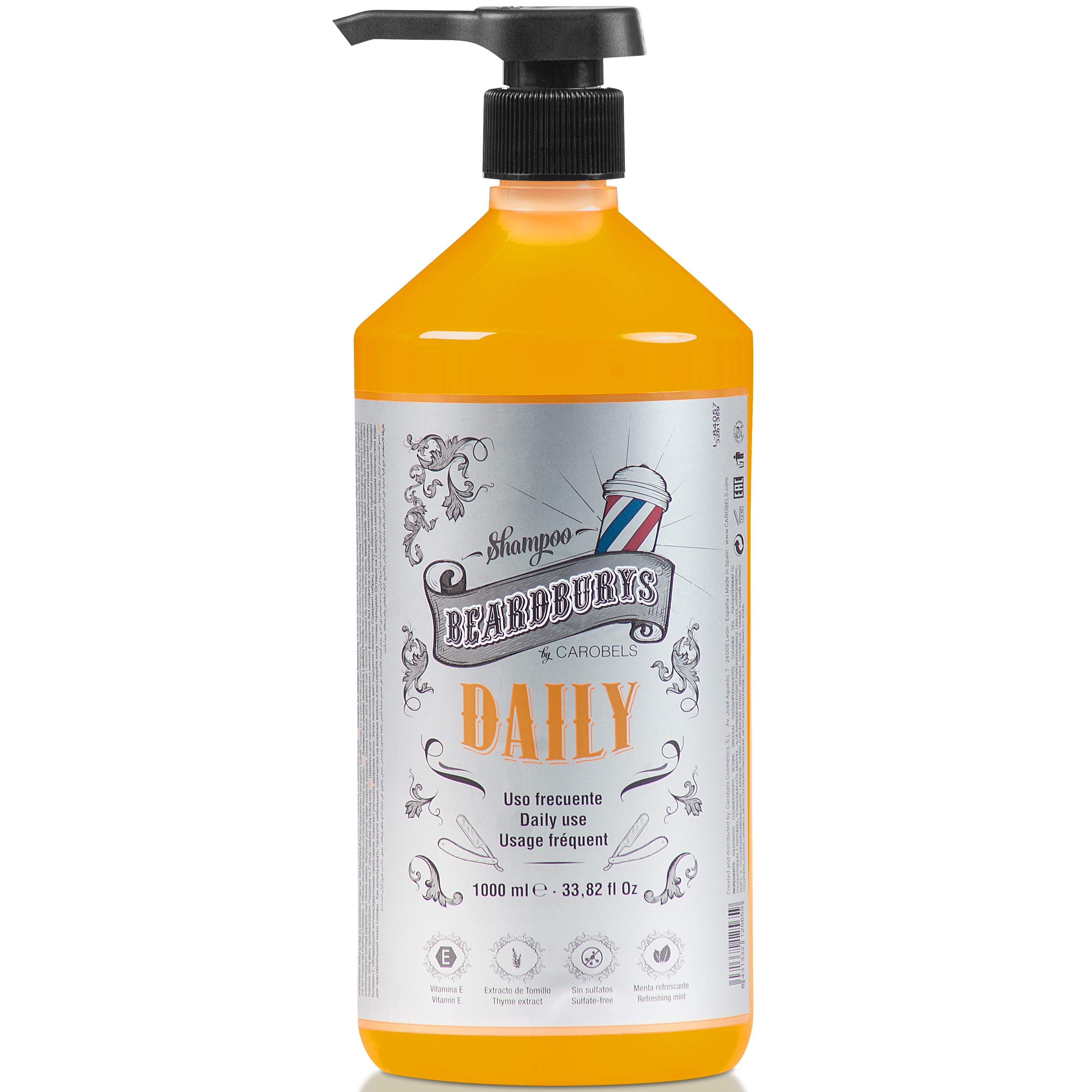 Beardburys Daily Shampoo 1000 ml