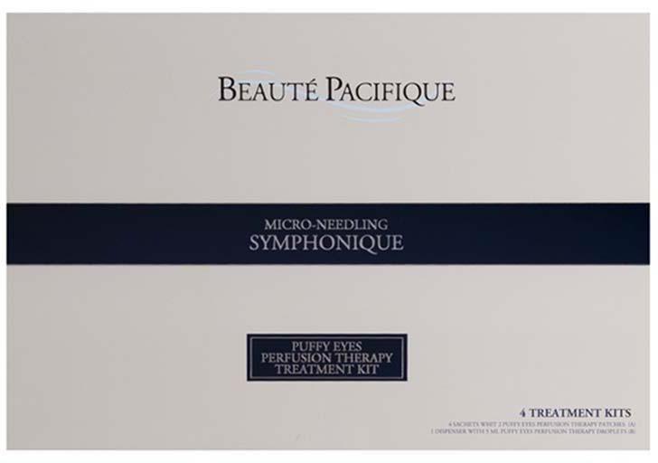 Beauté Pacifique Symphonique Micro Needling Puffy Eyes Perfusion Therapy Treatment Kit X 4 20 Ml