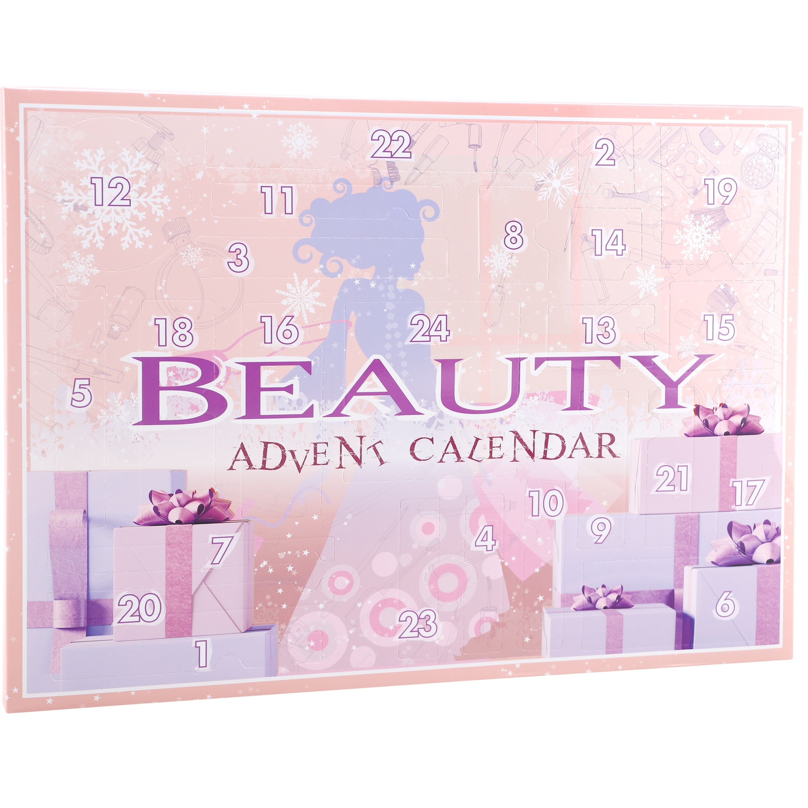 No Brand Beauty Advent Calendar Beauty Girl Calendar Large