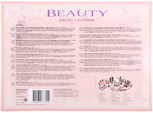 No Brand Beauty Advent Calendar Beauty Girl Calendar Large | lyko.com