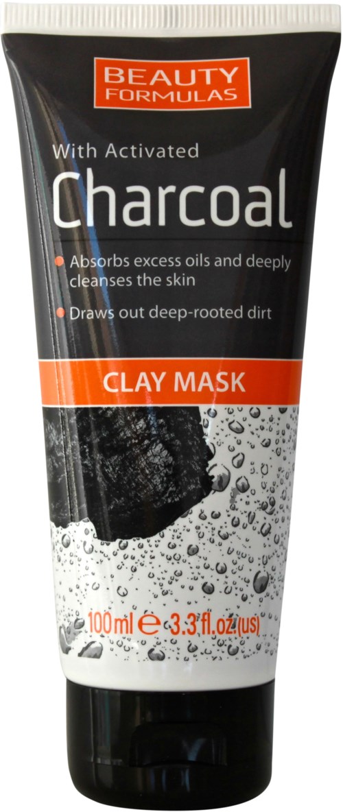 Beauty Formulas Charcoal Clay Mask 100 ml
