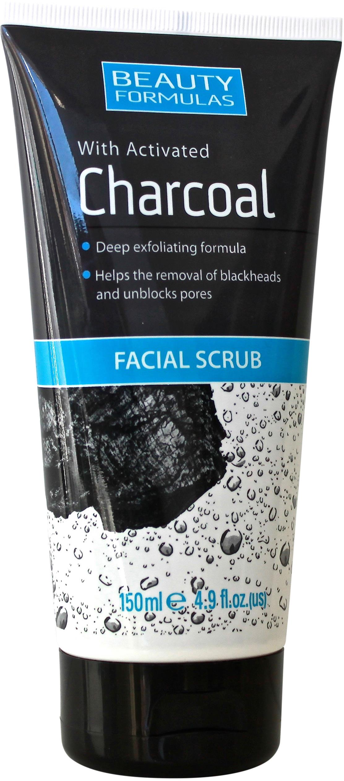 Beauty Formulas Charcoal Facial Scrub 150 ml