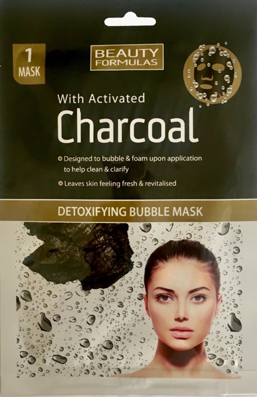Beauty Formulas Detoxifying Bubble Mask With Activated Charcoal