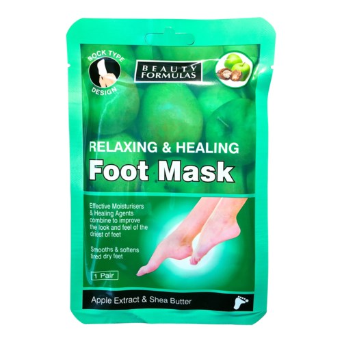 Beauty Formulas Relaxing & Healing Foot Mask 16 ml