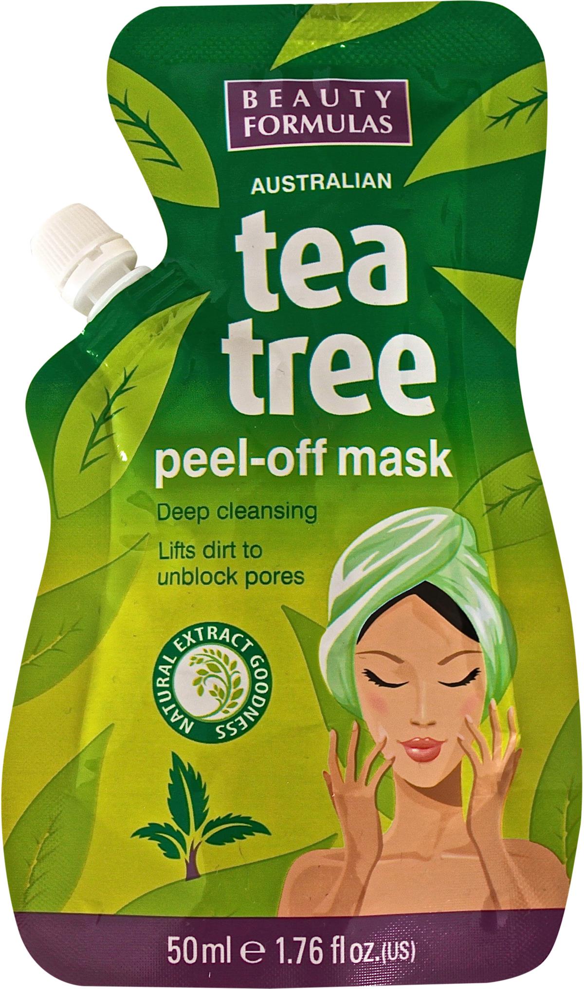 Beauty Formulas Tea Tree Peel Off Mask 50 ml