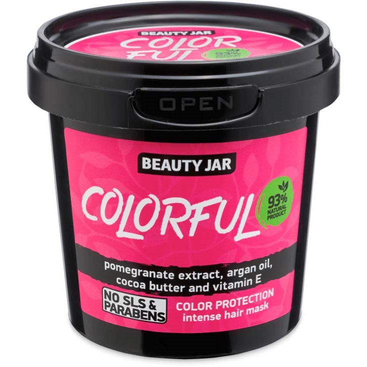 Läs mer om Beauty Jar Colorful Color Protection Hair Mask 140 g