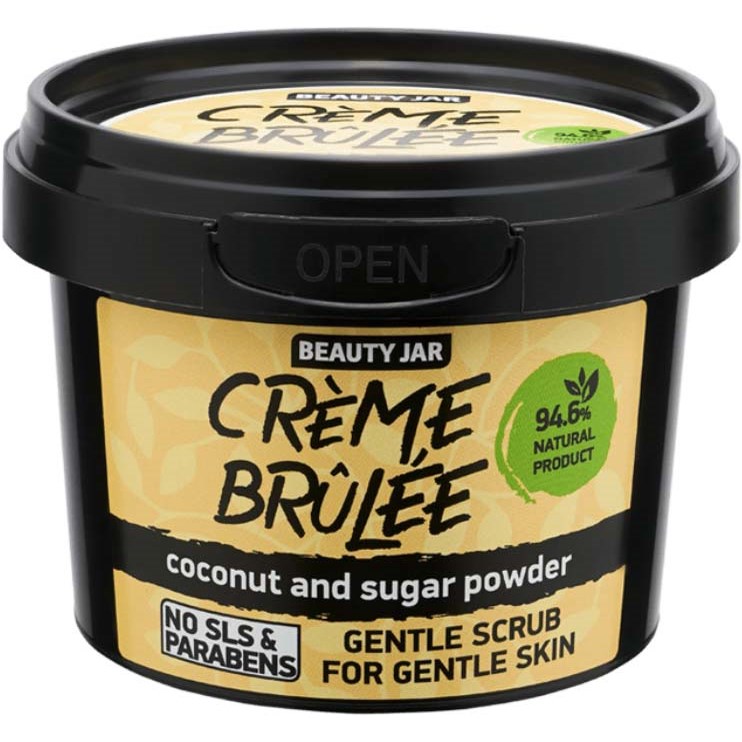 Läs mer om Beauty Jar Crème Brûlée Gentle Face Scrub 120 g