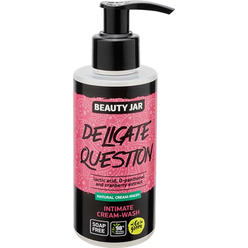 Läs mer om Beauty Jar Delicate Question Intimate Cream Wash 150 ml