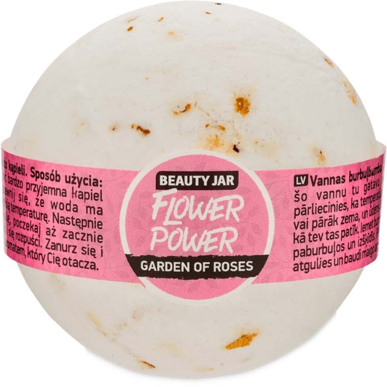 Läs mer om Beauty Jar Flower Power Bath Bom 150 g