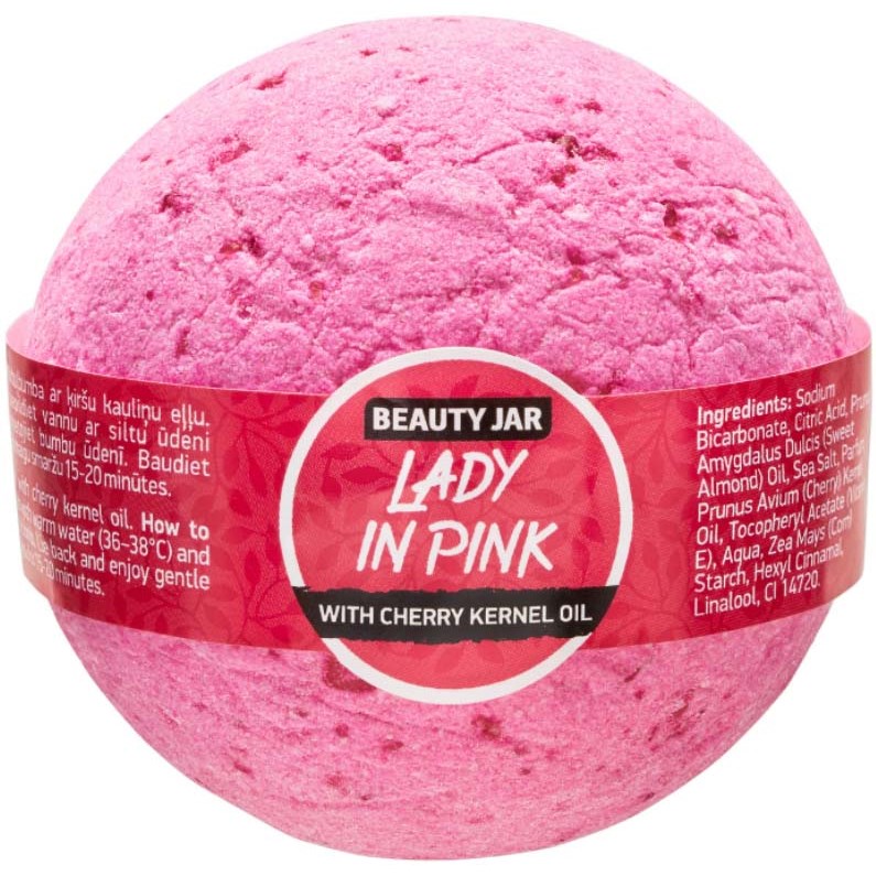 Läs mer om Beauty Jar Lady In Pink Bath Bomb 150 g