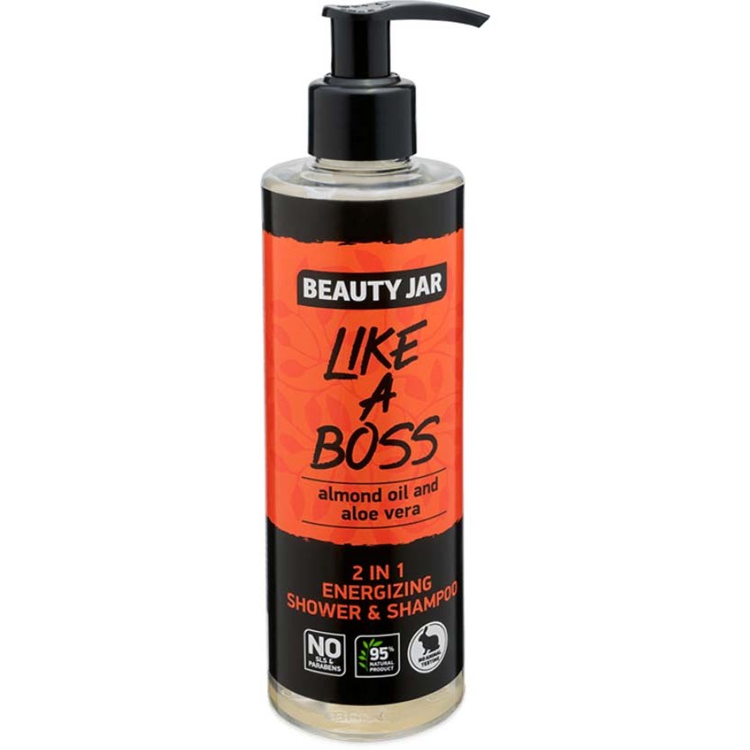 Läs mer om Beauty Jar Like A Boss 2-in-1 Shampoo & Body Wash 250 ml