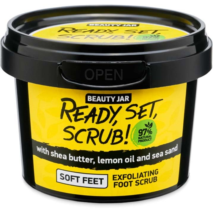 Läs mer om Beauty Jar Ready, Set, Scrub! Foot Scrub 135 g
