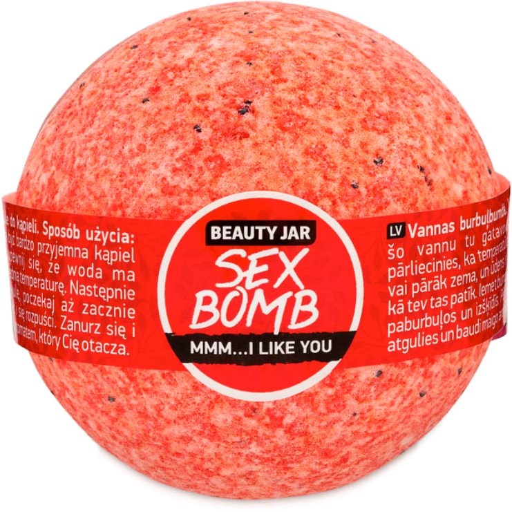 Läs mer om Beauty Jar Sex Bomb Foaming Bath Bomb 150 g