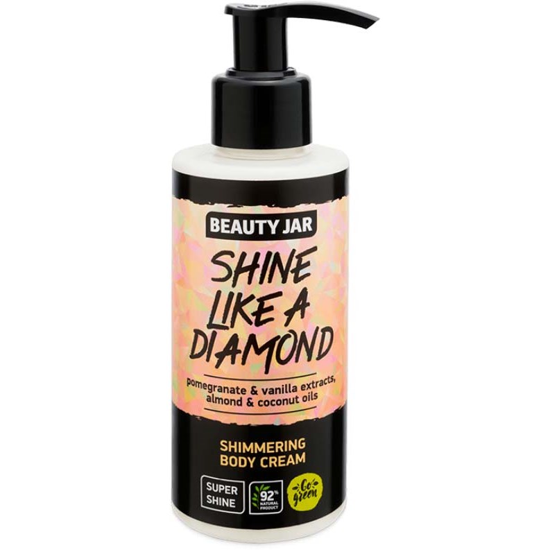 Läs mer om Beauty Jar Shine Like A Diamond Shimmering Body Cream 150 ml