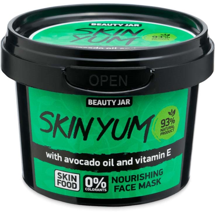 Läs mer om Beauty Jar Skin Yum Nourishing Face Mask 120 g