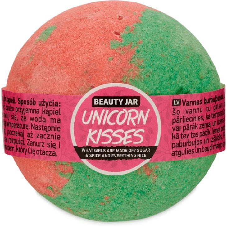 Läs mer om Beauty Jar Unicorn Kisses Bath Bomb 150 g
