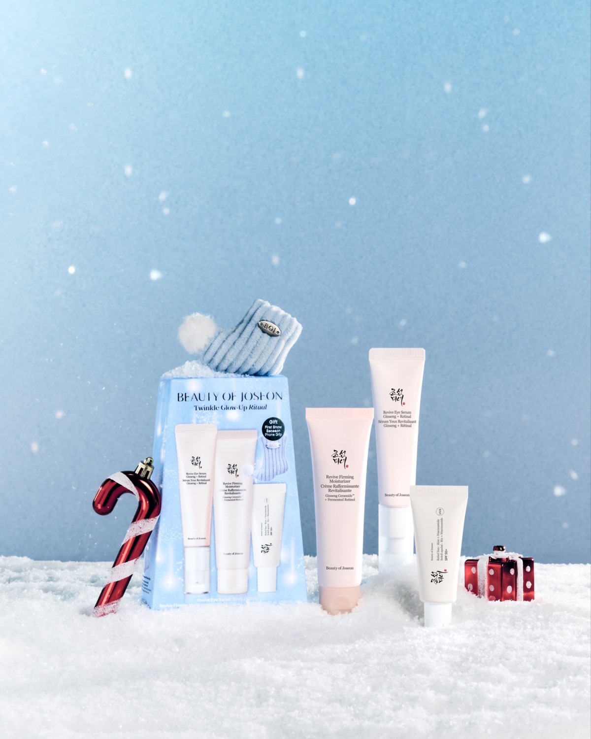 Набор для лица Beauty of Joseon Twinkle Glow-Up Ritual, с солнцезащитным средством SPF 50+ — фото 8