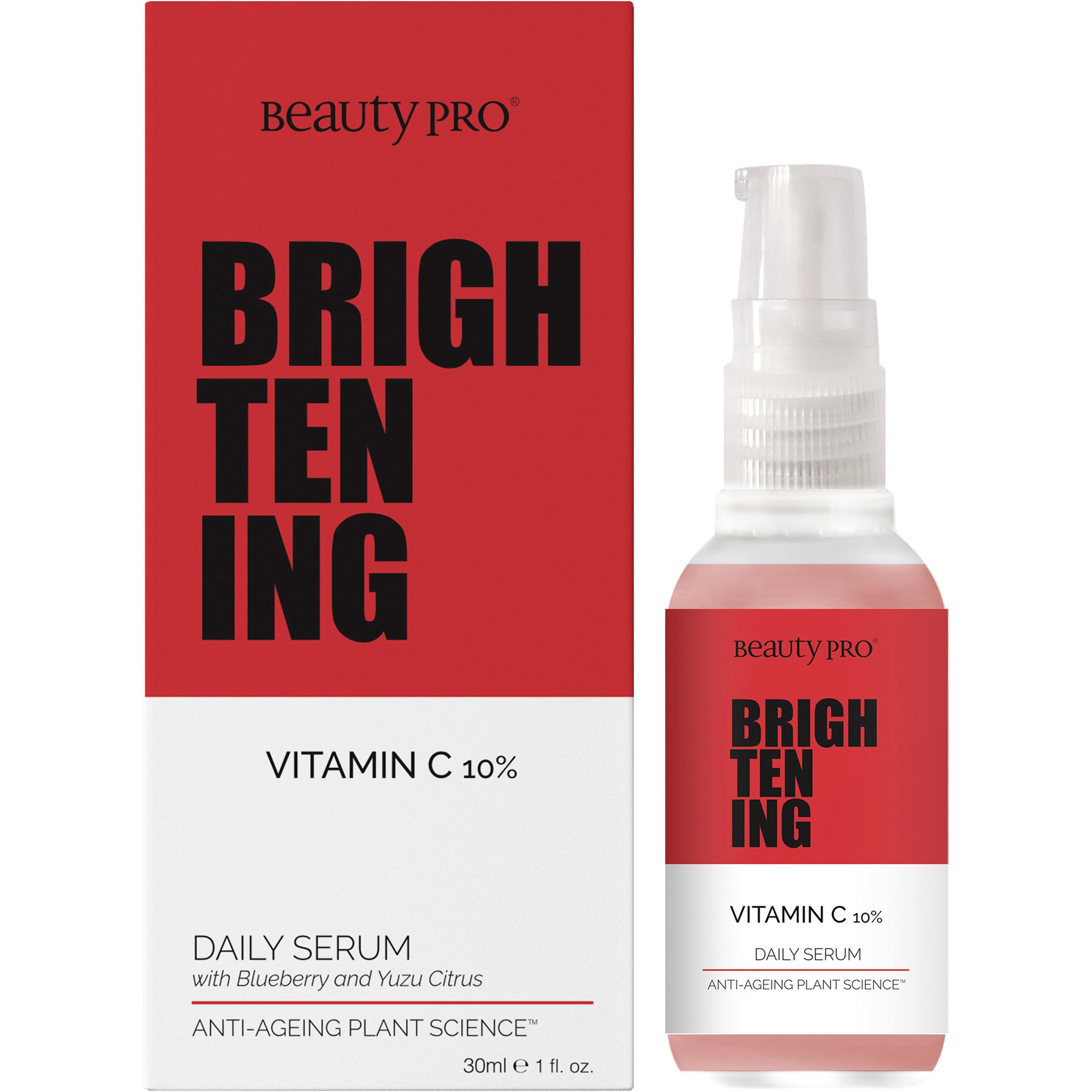 Läs mer om Beauty PRO Brightening Daily Serum Vitamin-C 30 ml