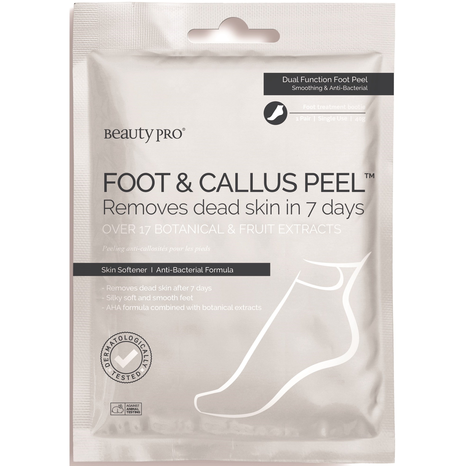 Bilde av Beauty Pro Foot & Callus Peel Removes Dead Skin In 7 Days Over 17 Bota