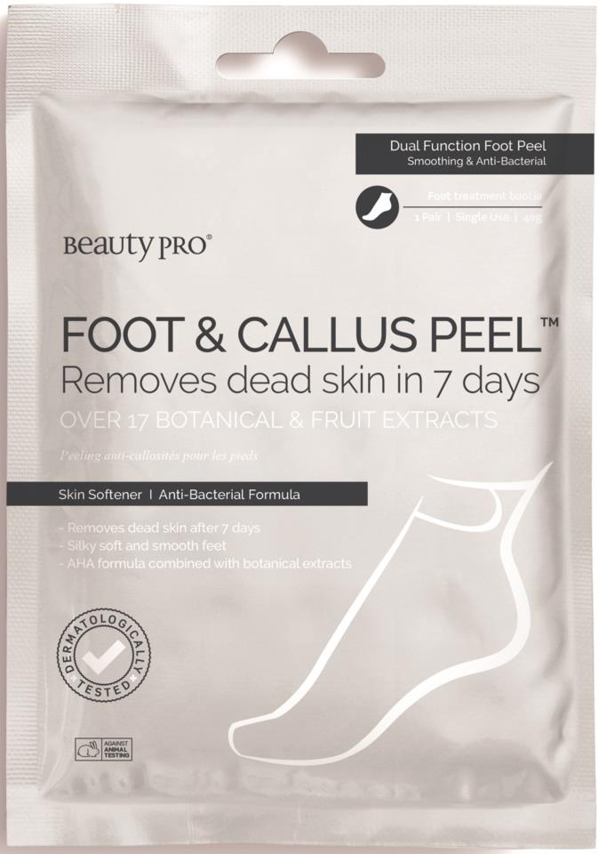 Beauty PRO Foot & Callus Peel Removes Dead Skin In 7 Days Over 17 Botanical & Fruit Extracts