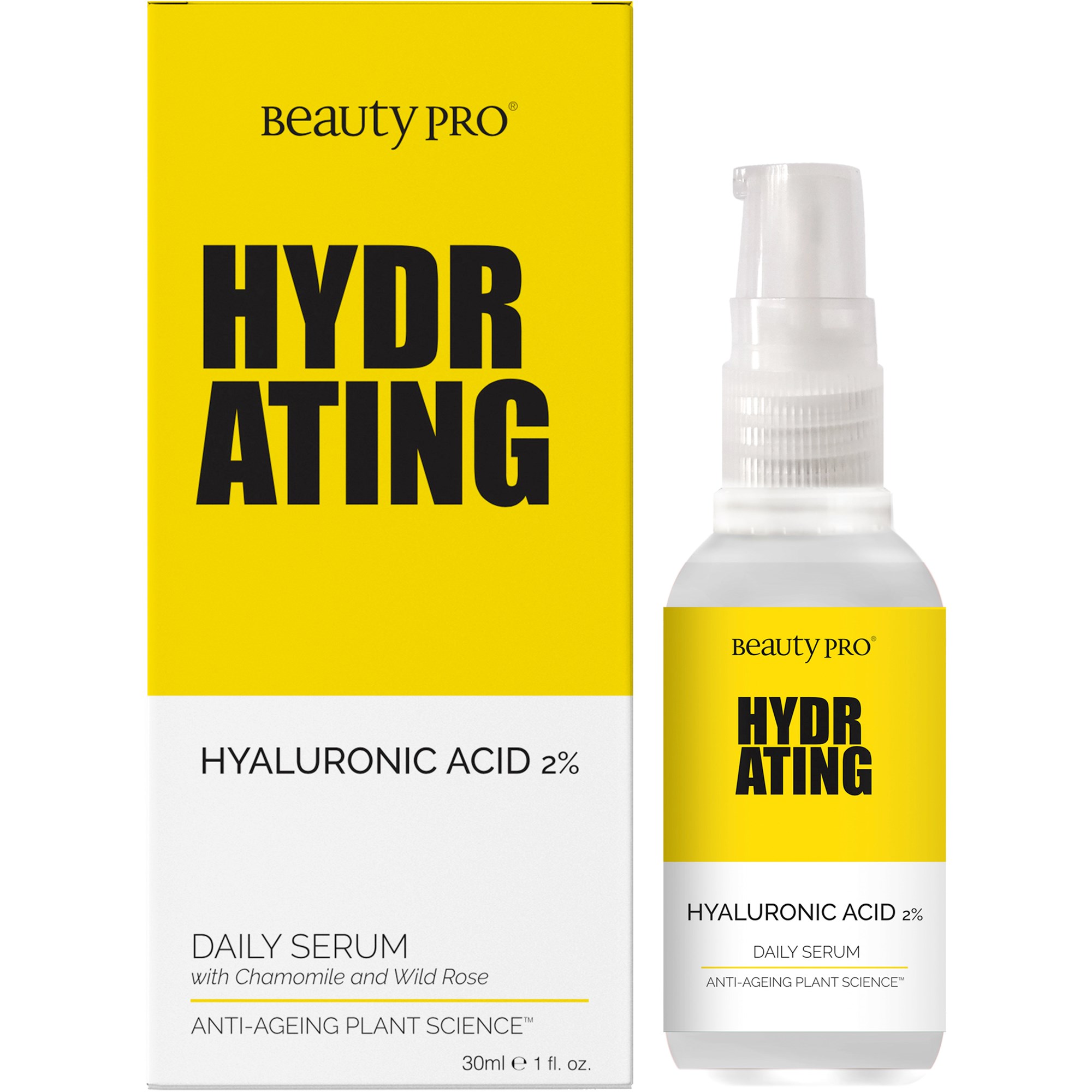 Läs mer om Beauty PRO Hydrating Daily Serum Hyaluronic Acid 30 ml