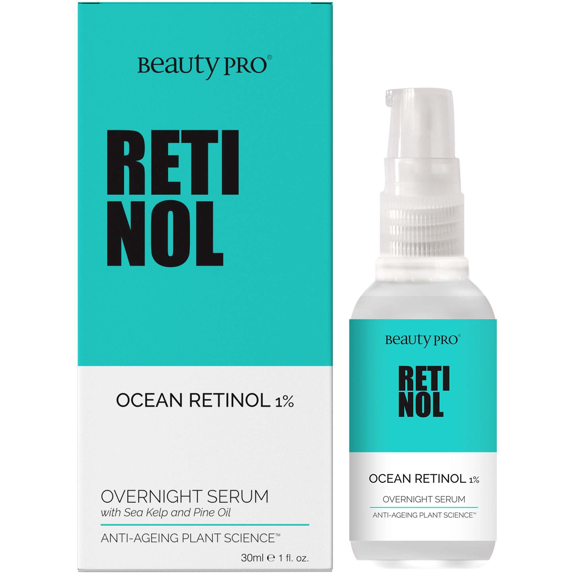 Läs mer om Beauty PRO Retinol Overnight Serum Ocean Retinol 30 ml