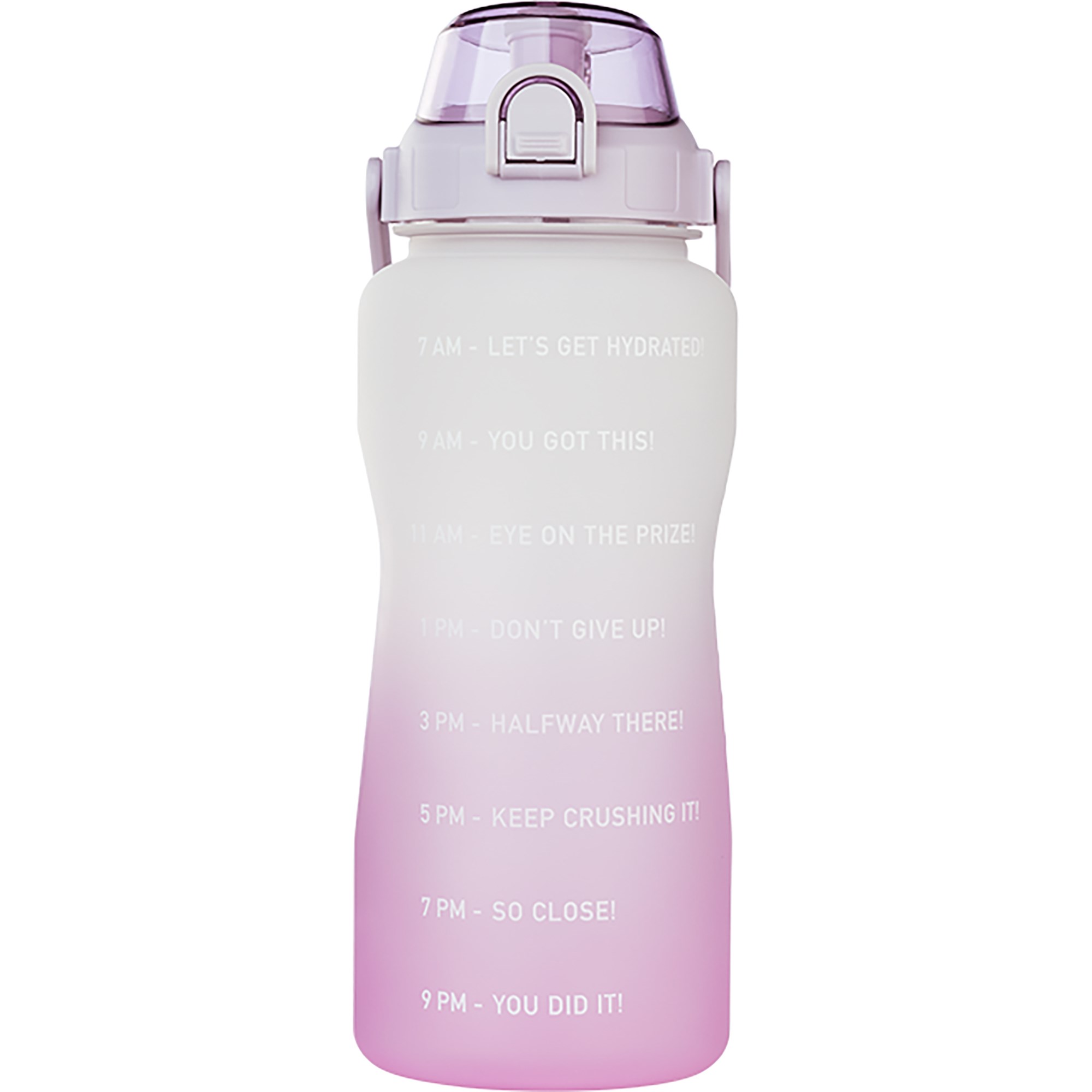 Läs mer om Beauty Rebels Motivational Water bottle 2,2 L Tulum