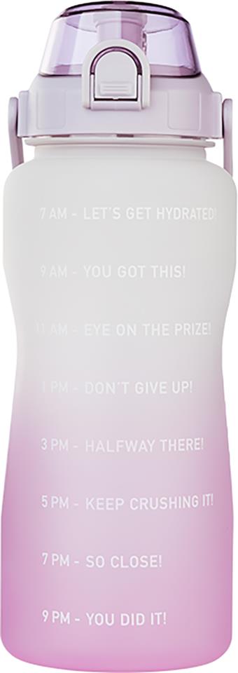 Beauty Rebels Motivational Water bottle 2,2 L Tulum