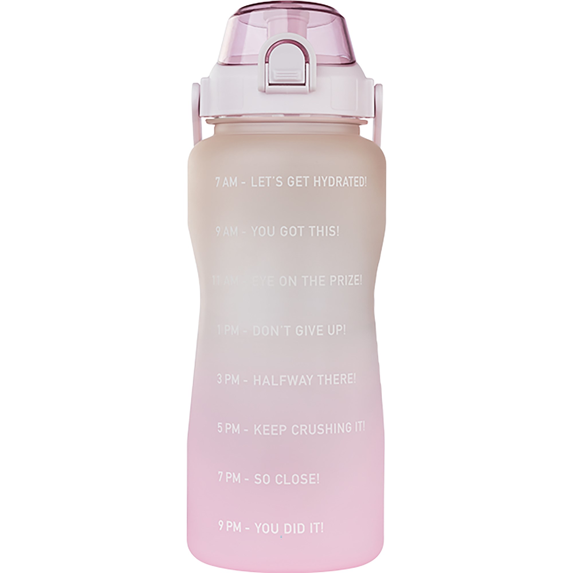 Läs mer om Beauty Rebels Motivational Water bottle 2,2 L Santa Teresa