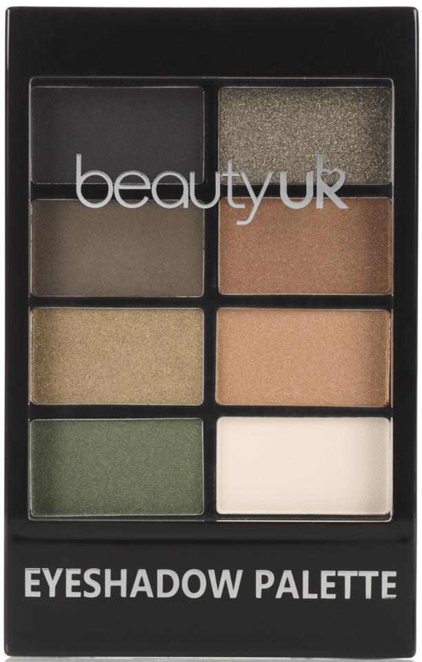 BEAUTY UK Eyeshadow Palette no.5 Green with Envy
