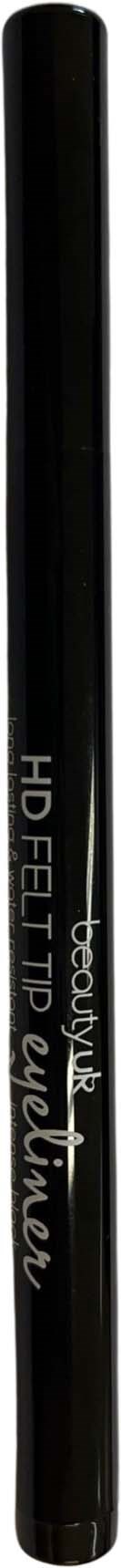 BEAUTY UK Intense Black Felt Tip Eyeliner Waterproof