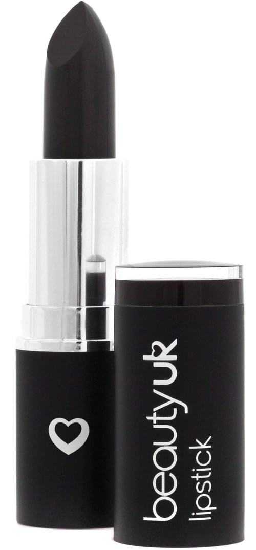 BEAUTY UK Lipstick no.13 dark side ( black) (mint / gloss)