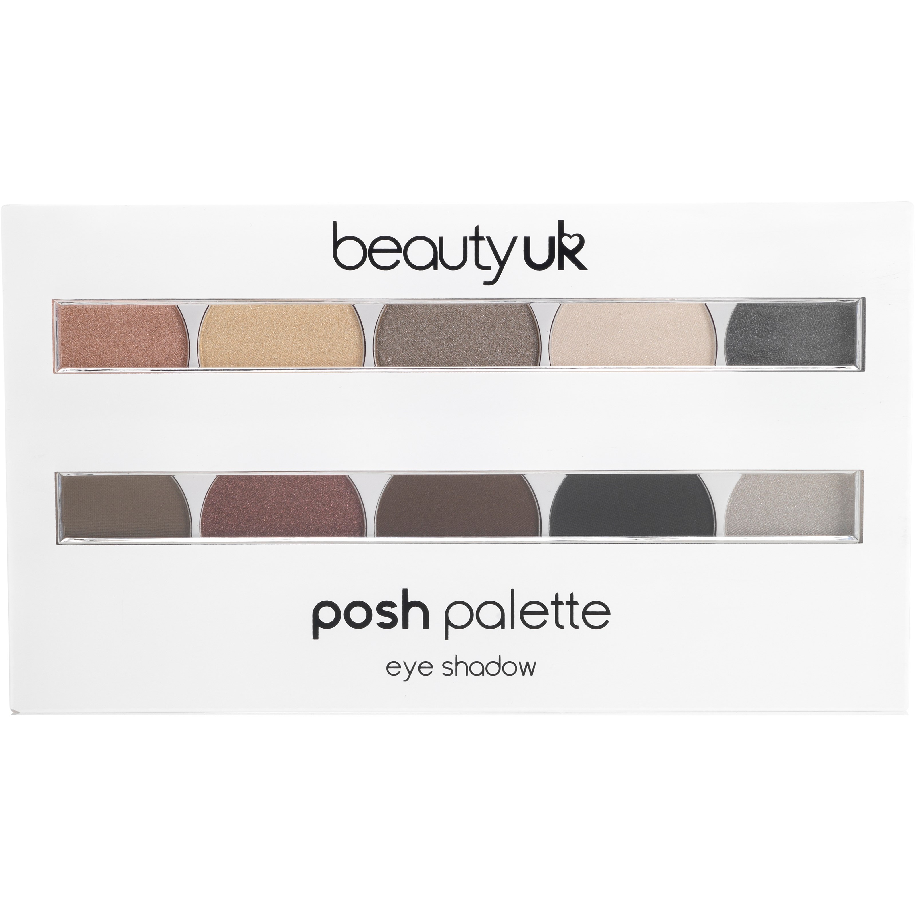 Läs mer om BEAUTY UK Posh palette large eye palette no.2 masquerade