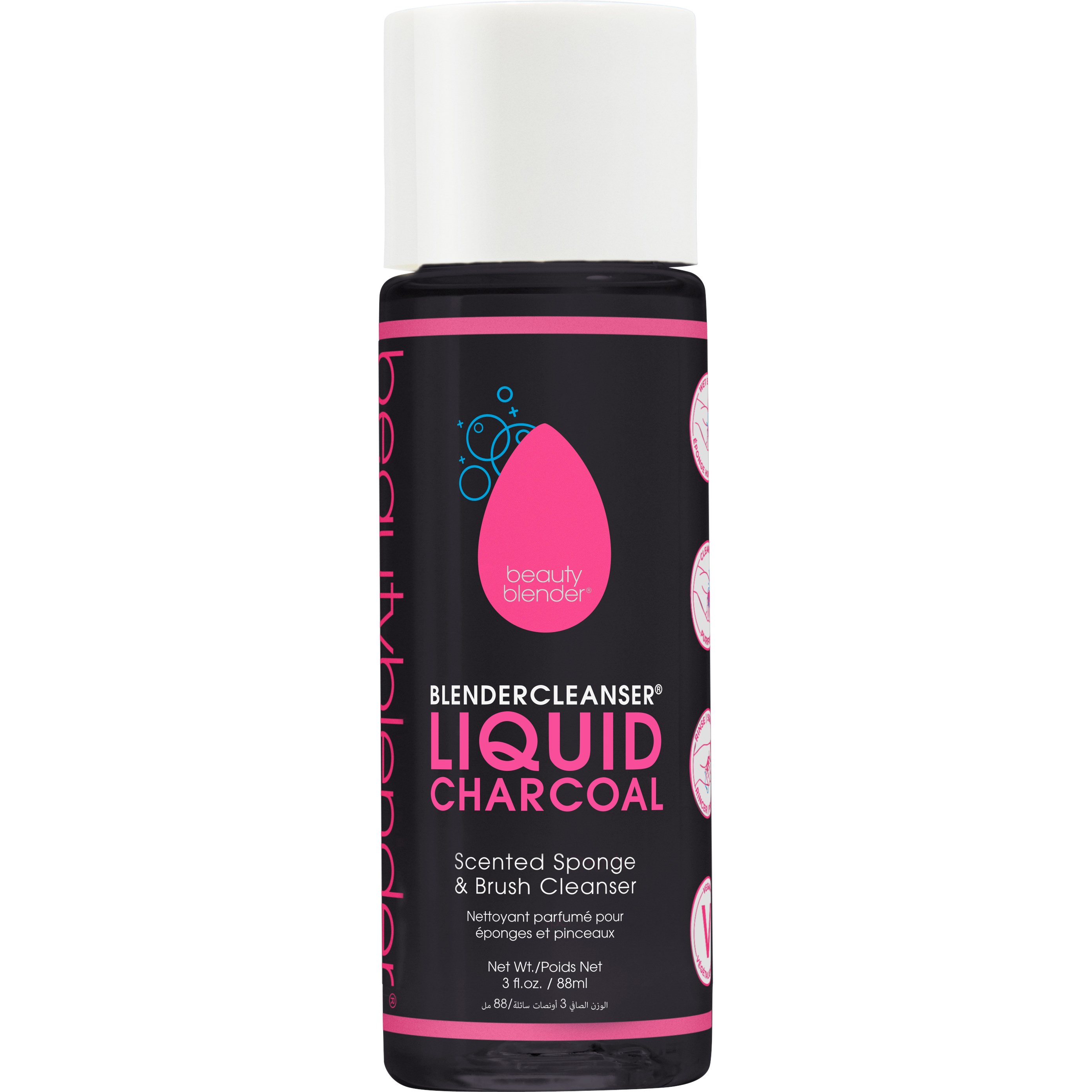 Beautyblender blendercleanser liquid charcoal 90ml