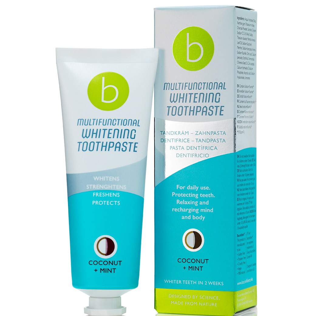 Bilde av Beconfident Beconfident Toothpaste Coconut + Mint 75 Ml