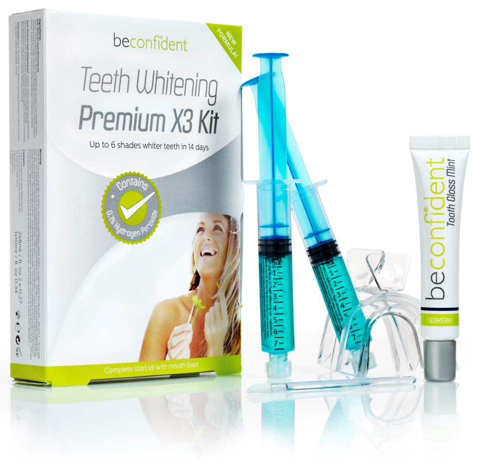 Beconfident®  Teeth Whitening Premium X3 Kit