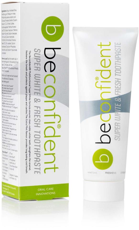 Toothpaste Ref Beconfident Multifunctional Whitening Toothpaste Superwhite 75 ml ...