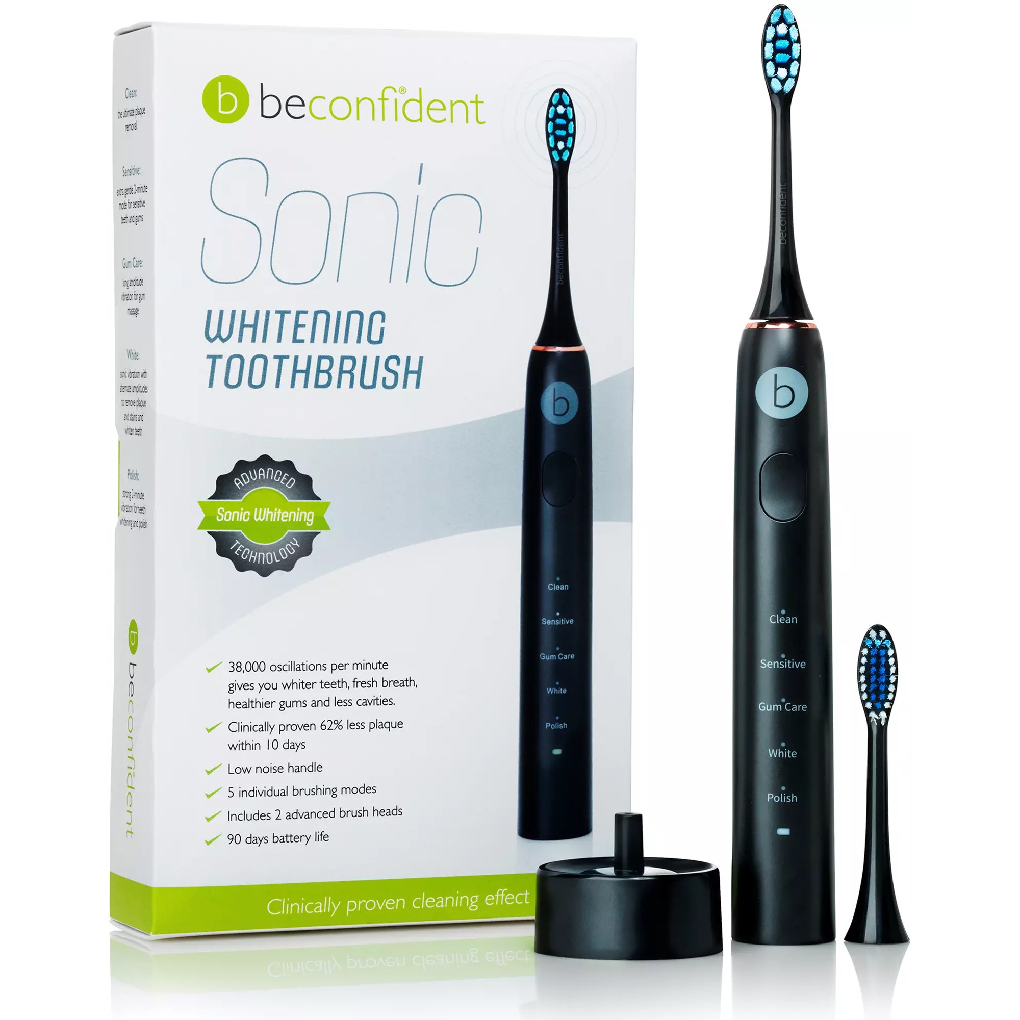 Beconfident Beconfident Sonic Electric Whitening Toothbrush parfym