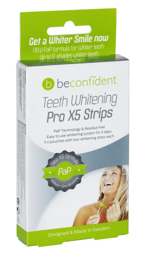 Beconfident Teeth Whitening Pro X5 Strips