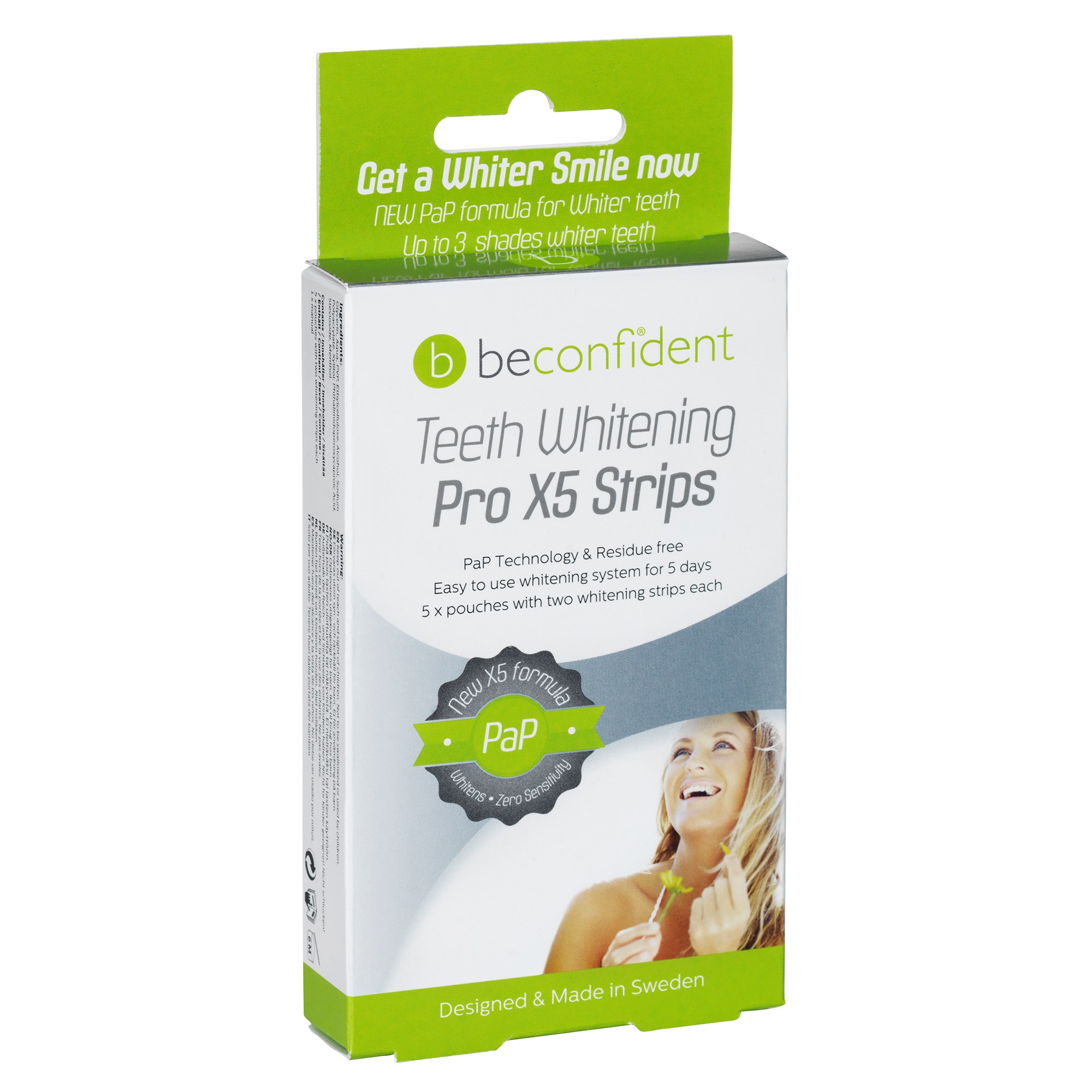 Beconfident Teeth Whitening Pro X5 Strips