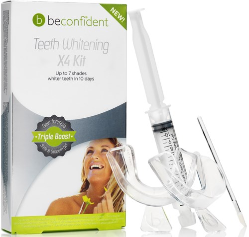 Beconfident Teeth Whitening X4 Kit 10 ml