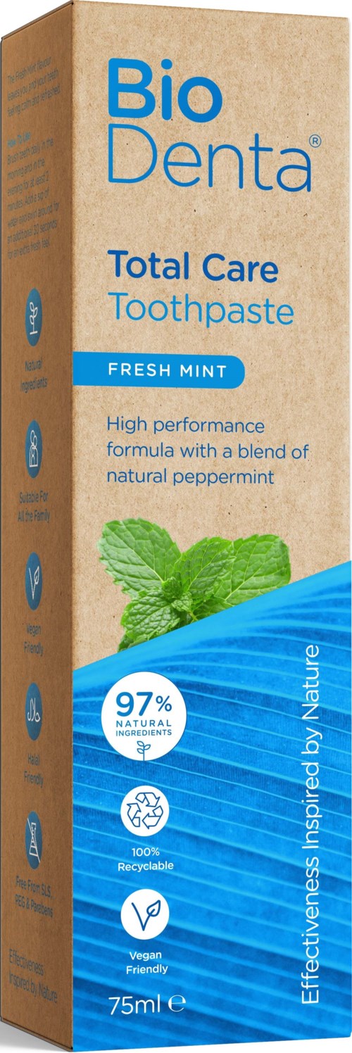 Toothpaste Ref Beconfident TOTAL CARE Toothpaste Fresh Mint 75 ml | lyko.com