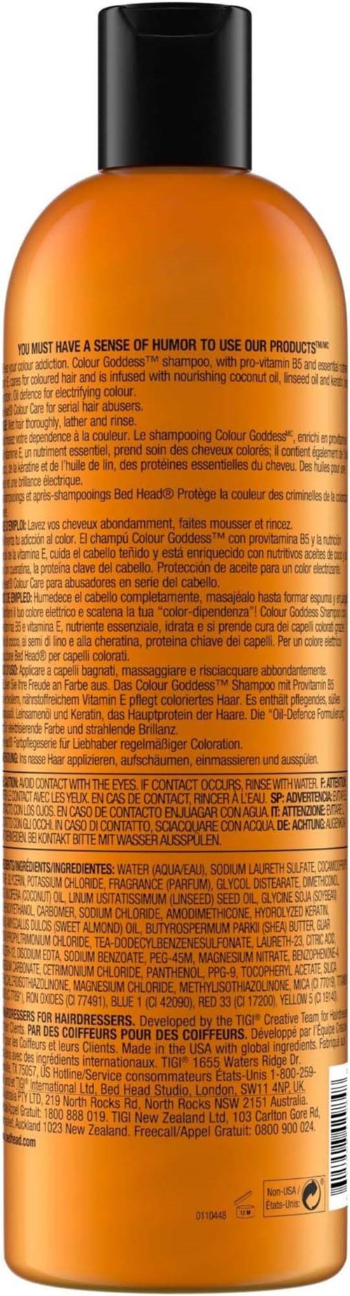 Tigi Colour Goddess Shampoo 750 ml
