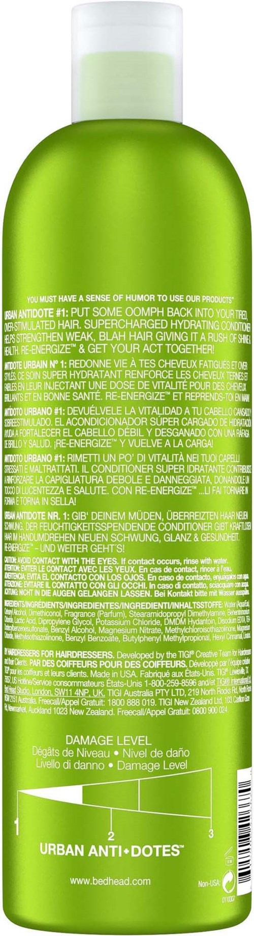 Tigi Re-Energize Conditioner 750 ml