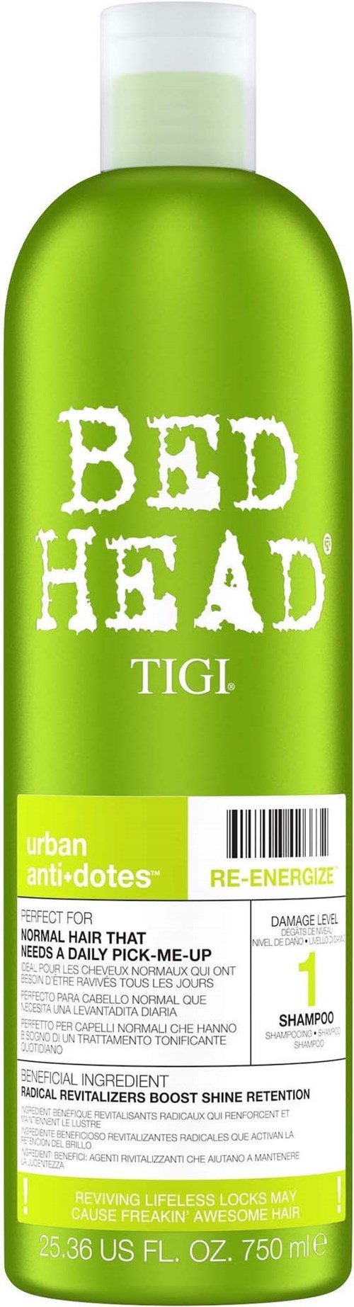 Tigi Tigi Re-Energize Shampoo 750 ml