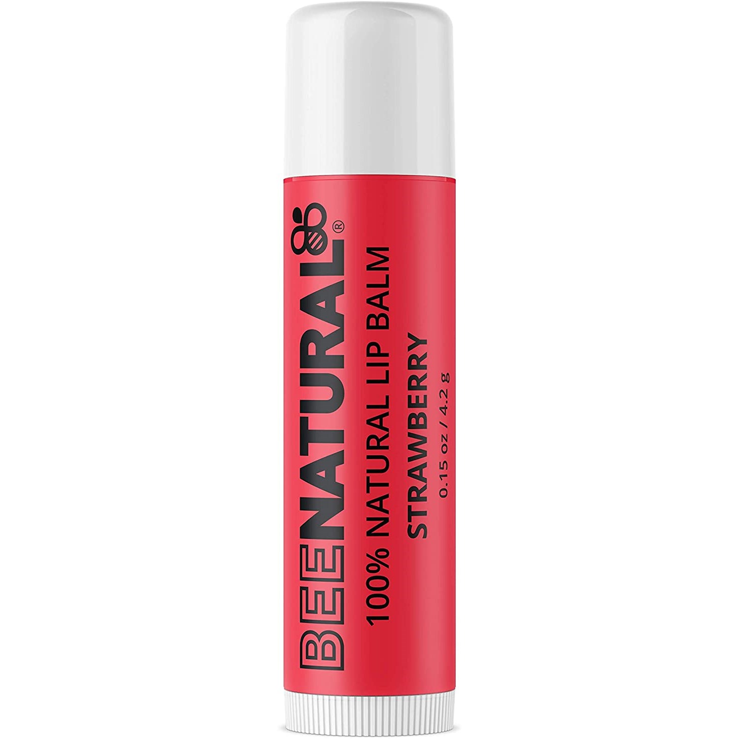 BeeNatural Strawberry - balsam do ust (obrázok 5)
