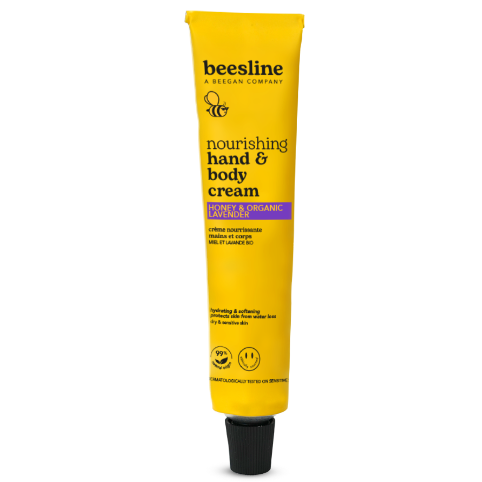 Läs mer om Beesline Nourishing Hand & Body Cream Honey & Organic Lavender 100 ml
