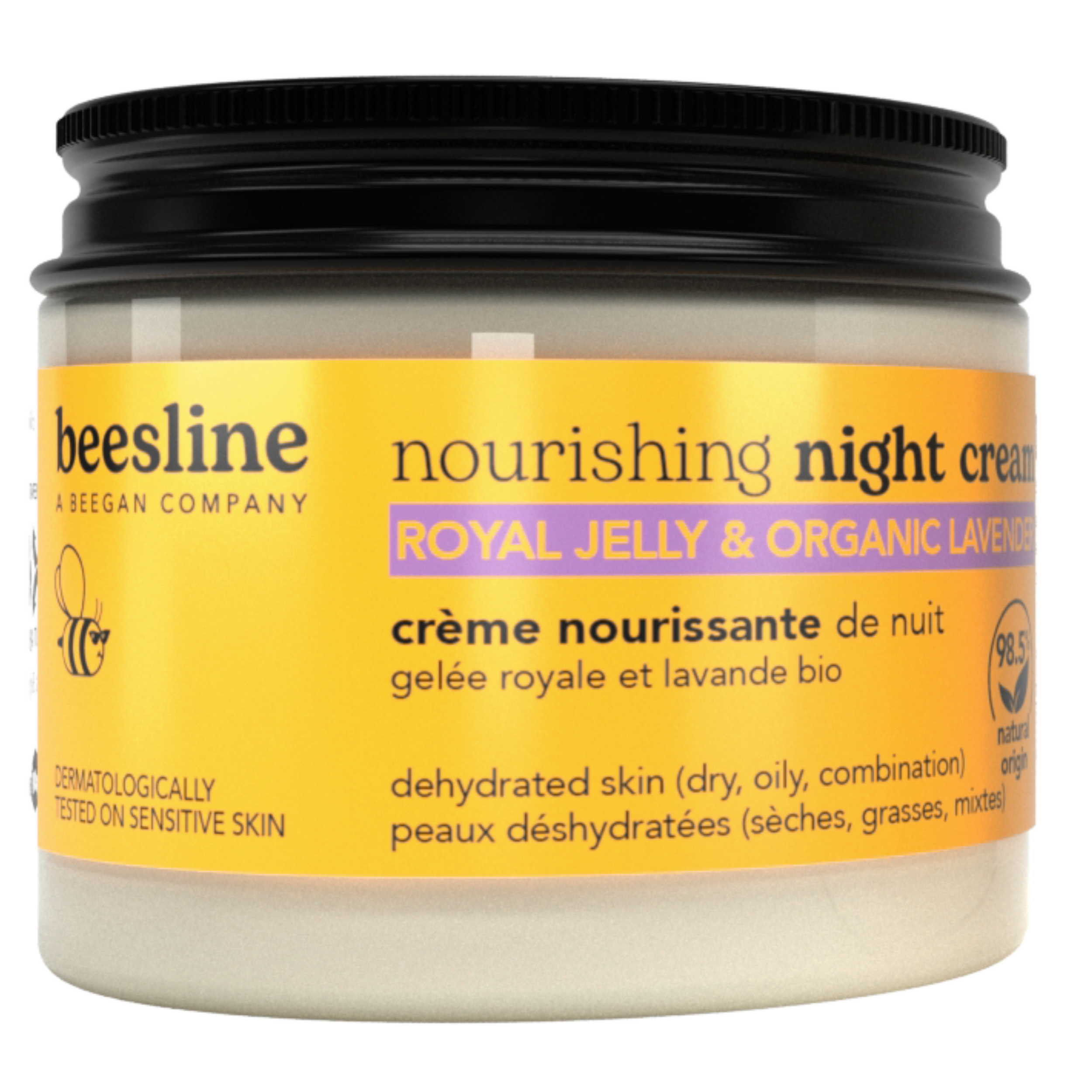 Bilde av Beesline Nourishing Night Cream Royal Jelly & Organic Lavender 50 Ml