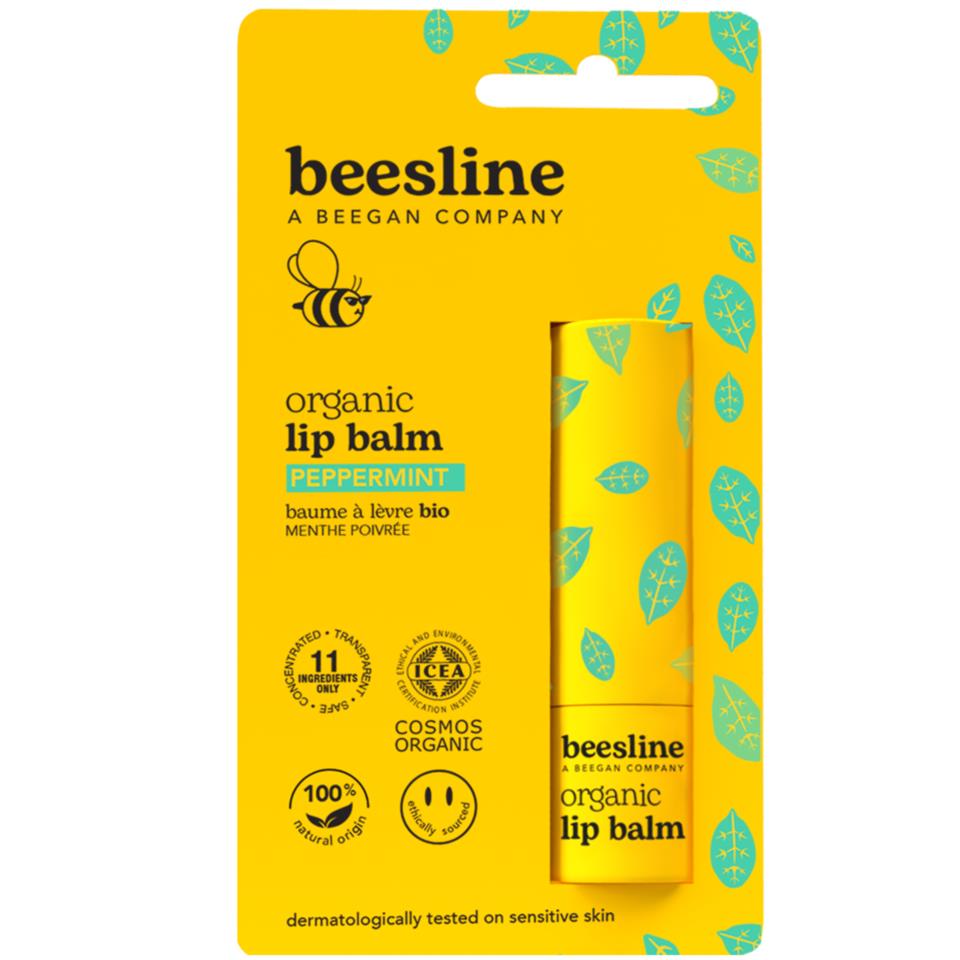 Beesline Organic Lip Balm Peppermint 4,5 g